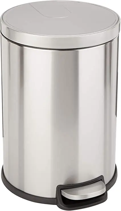 amazon-basics-Rectangular-50L-12L-Automatic-Stainless-Steel-Tracsh-Can-Set-product
