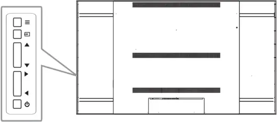 LG 110UM5J-B - Buttons