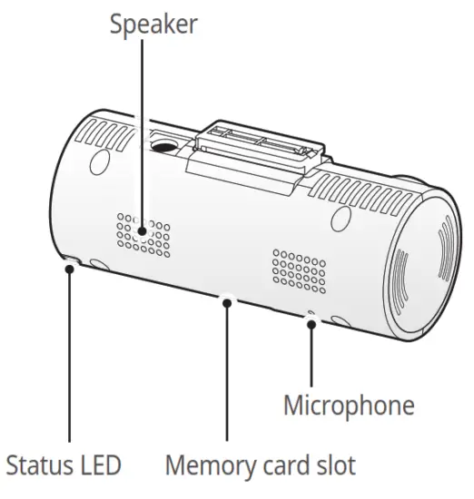 THINKWARE F70 Dash Cam - rear view