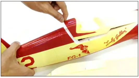 H-KING FG-1 Corsair Lucky Gallon Replacement Wing - figure 7