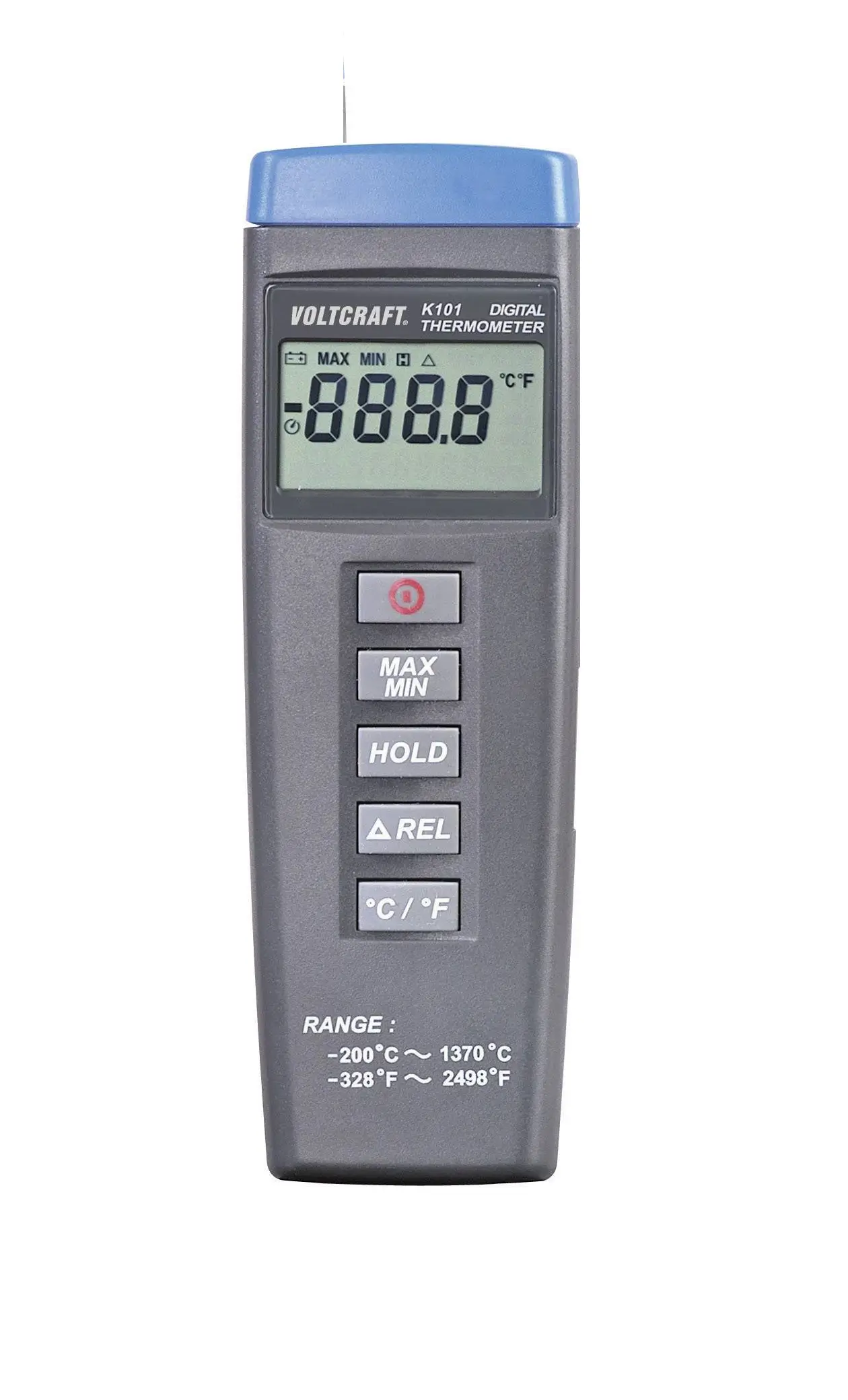 Voltcraft K101 Digital Hand Thermometer Instruction Manual