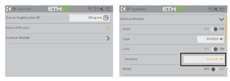 FrSky TANDEM X18 Dual-Band Telemetry Radios foig 8