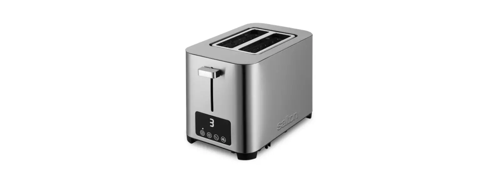 Salton Et2072 Digital Toaster Stainless Steel-2 Slice Instruction Manual
