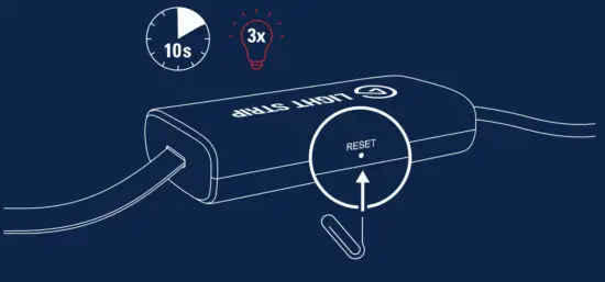 elgato Light Strip RGB LED 2000 Lumens - Reset