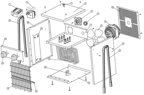 Clarke DEVIL 6003 Electric Fan Heaters - DEVIL