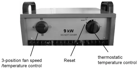 Clarke DEVIL 6003 Electric Fan Heaters - KW HEATERS 1