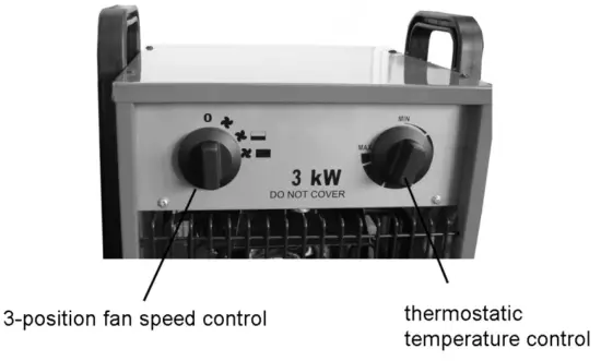 Clarke DEVIL 6003 Electric Fan Heaters - KW HEATERS