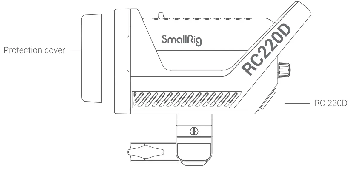 SmallRig RC220D Daylight LED Video Light-