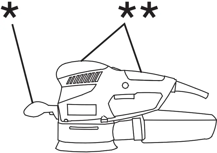 metabo SXE 425 TurboTec Random Orbital Sander - Fig