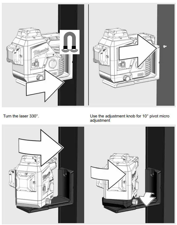 WALL MOUNT & GREEN TARGET PLATE