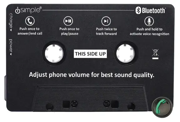 iSimple BTHFS380 BLUETOOTH CASSETTE ADAPTER WITH HANDSFREE OPRODUCT