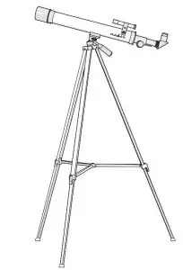 nedis Telescope Refractor 50-600