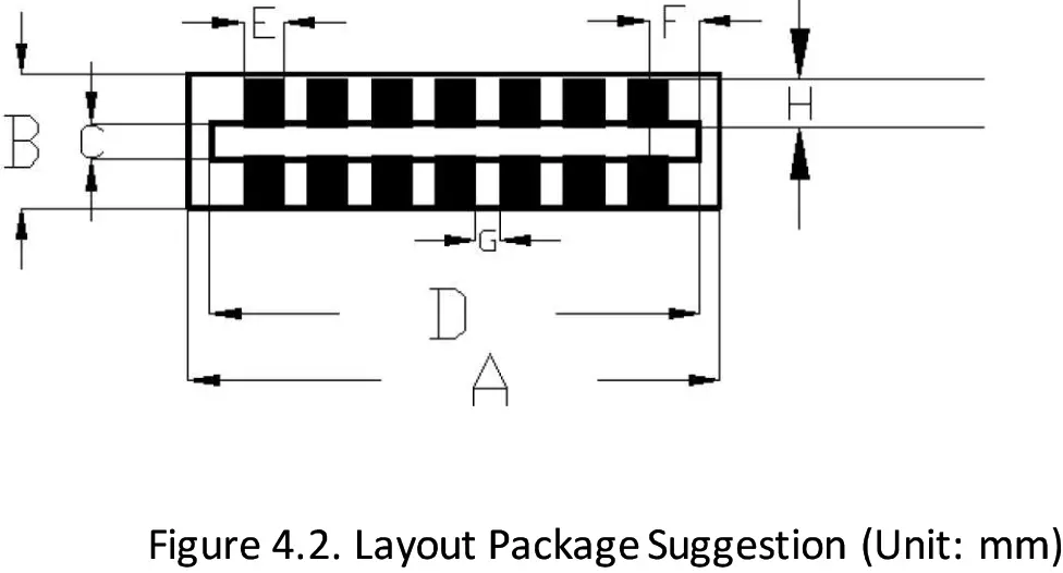 LEEDARSON LA02302 WI FI and Bluetooth SMART Combo Module - Layout