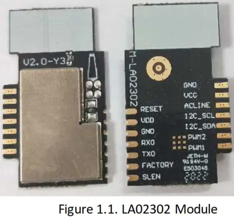 LEEDARSON LA02302 WI FI and Bluetooth SMART Combo Module - Module