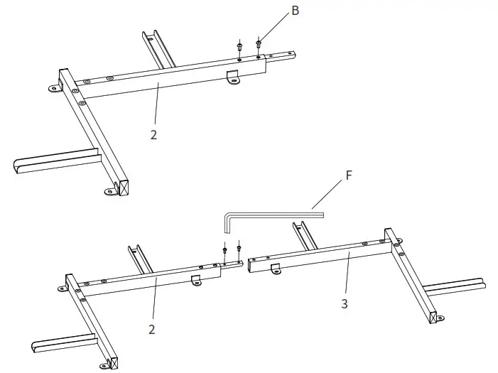VIVO Black Corner Electric - ASSEMBLY STEPS 2
