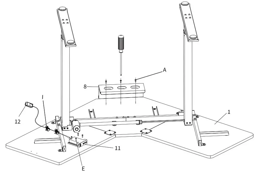 VIVO Black Corner Electric - ASSEMBLY STEPS 7