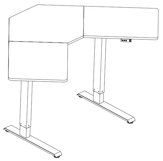 VIVO Black Corner Electric - Cover