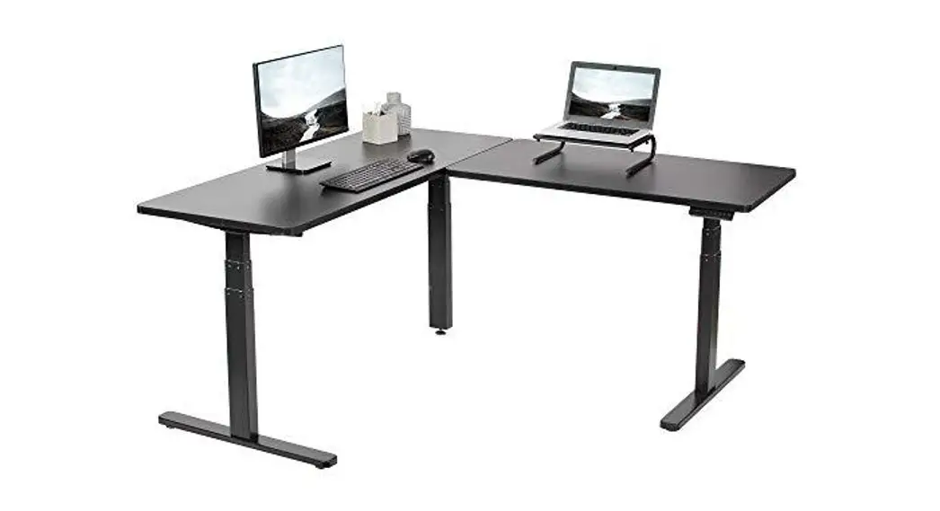 Vivo Black Corner Electric Desk Instruction Manual