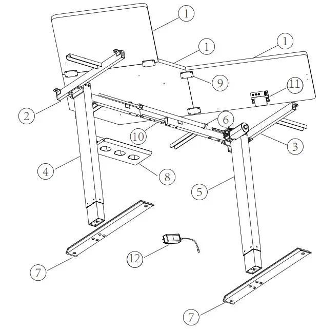 VIVO Black Corner Electric - PACKAGE CONTENTS 3