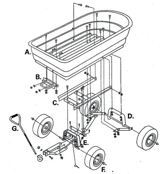 kamody GA-75-DC GARDEN CART 01