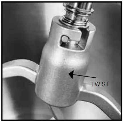 To remove the attachments