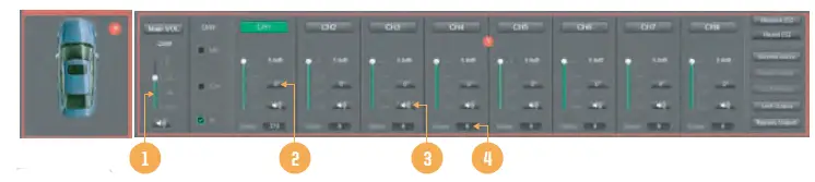 MEMPHIS AUDIO VIV68DSP Output Digital Sound Processor-13