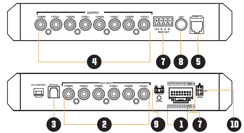 MEMPHIS AUDIO VIV68DSP Output Digital Sound Processor-3