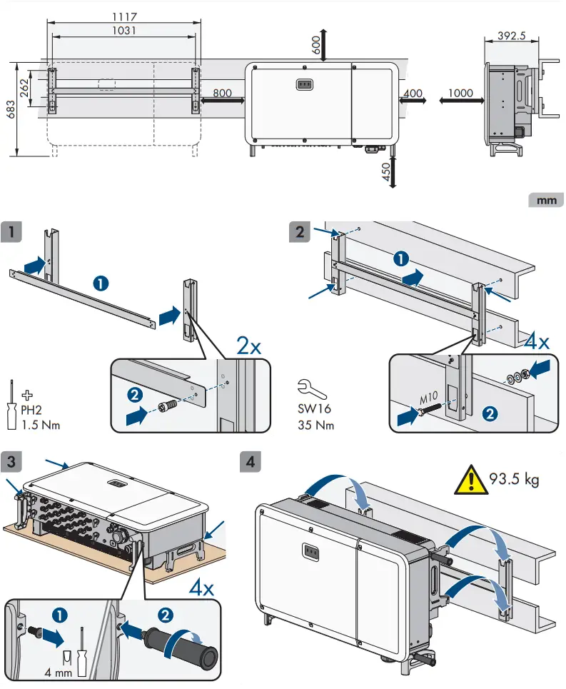 SMA STP 110 60 Sunny Tripower - fig 4