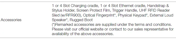 BlueBird CF550 Touch Mobile Computer-33