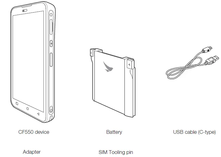 BlueBird CF550 Touch Mobile Computer-4
