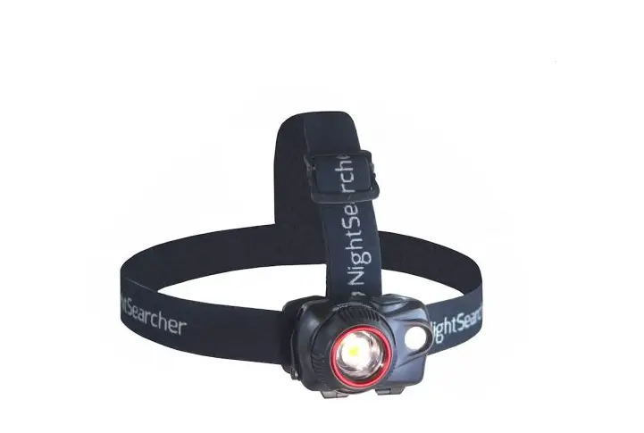 Nightsearcher Zoom 580 Rechargeable Flood Head Torch User Manual
