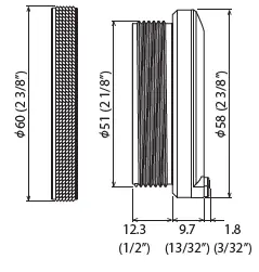 ALPINE HDZ-653S Status Hi-Res Series 6-1 2-Inch 3-Way Slim-Fit Component System-6