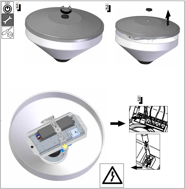 PHILIPS BDS700 Kegel LED Light - FIG 1