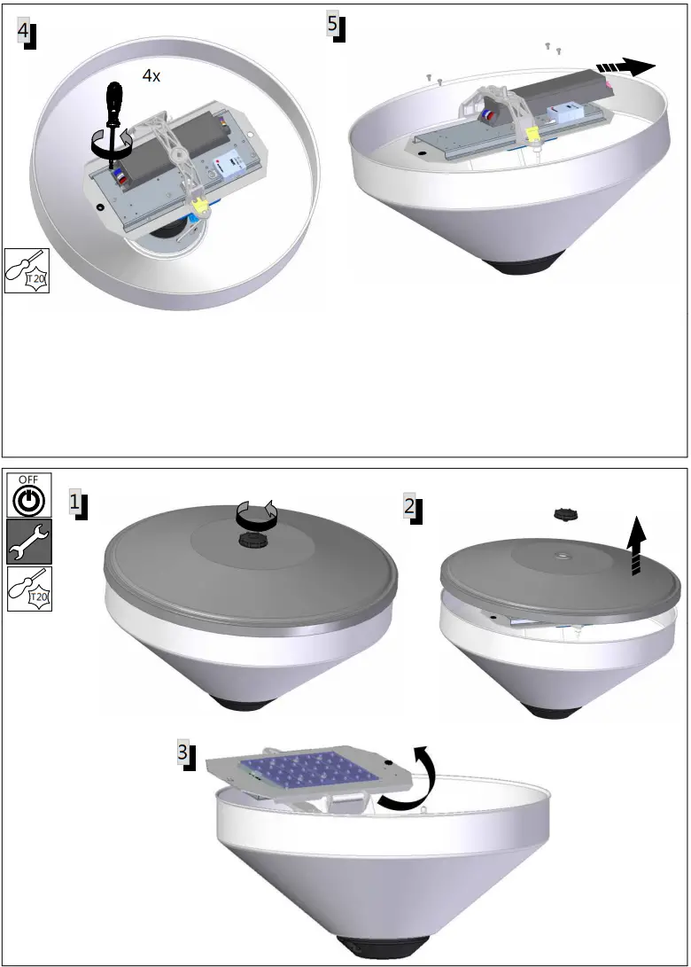 PHILIPS BDS700 Kegel LED Light - FIG 2