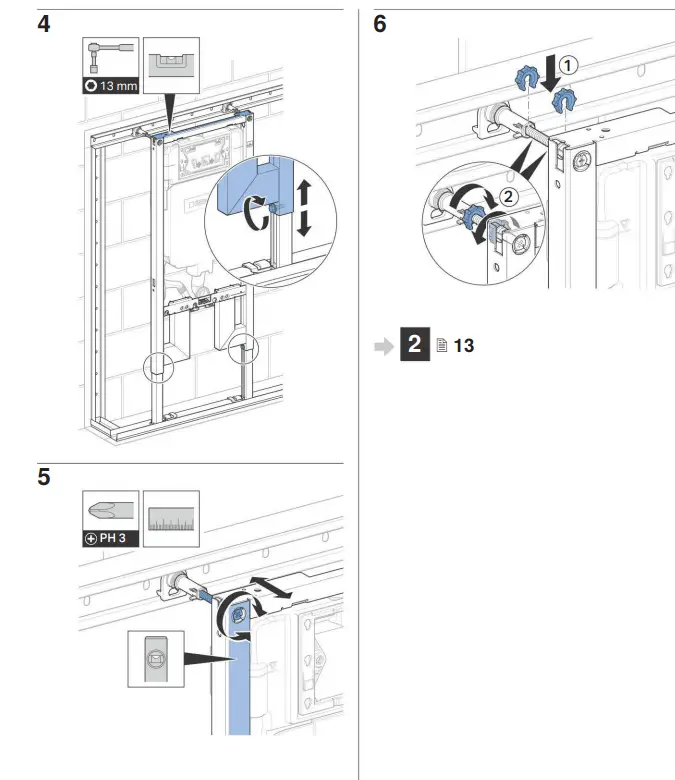 GEBERIT-Duofix-Frame-for-Wall-Hung-WC-FIG13