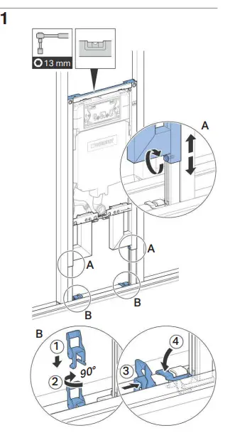 GEBERIT-Duofix-Frame-for-Wall-Hung-WC-FIG15