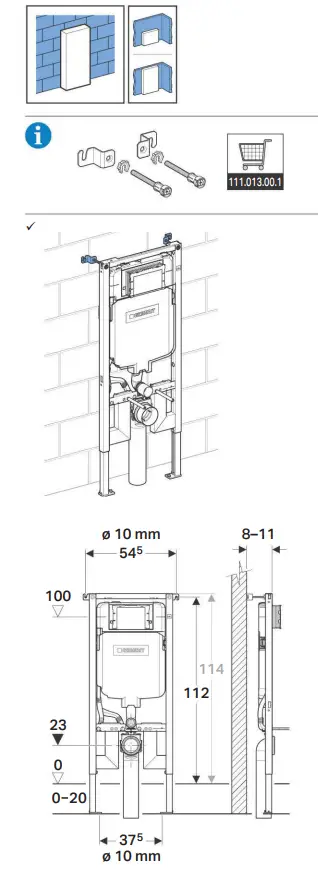 GEBERIT-Duofix-Frame-for-Wall-Hung-WC-FIG3