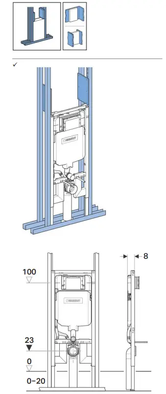 GEBERIT-Duofix-Frame-for-Wall-Hung-WC-FIG7