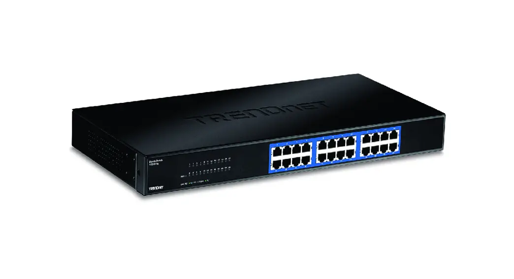 Trendnet Teg-s24g 24-port Gigabit Greennet Switch Instructions