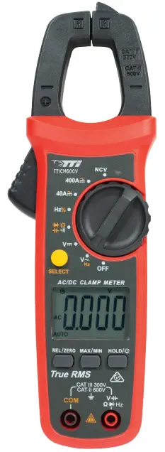 TTICM600V 400A AC/DC Auto-Ranging True RMS Clamp Meter