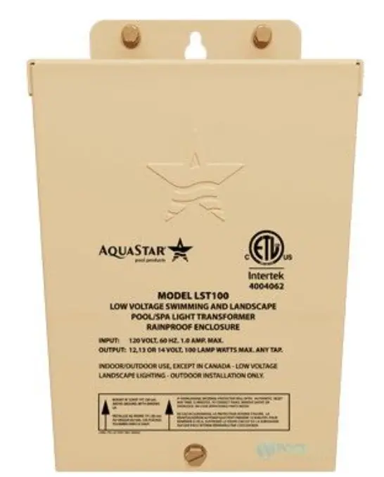 AQUASTAR-LST100-Pool-and-Spa-Light-Transformer-product-image