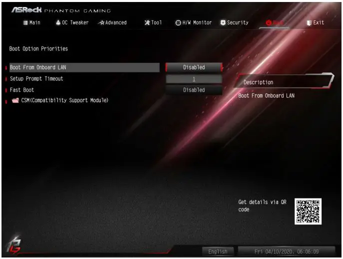 ASRocK Phantom Gaming User Manual - Boot Screen