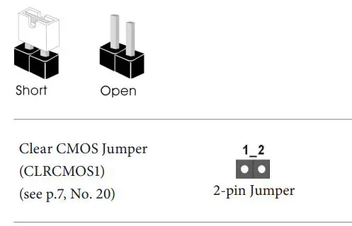 ASRocK Phantom Gaming User Manual - Jumpers Setup