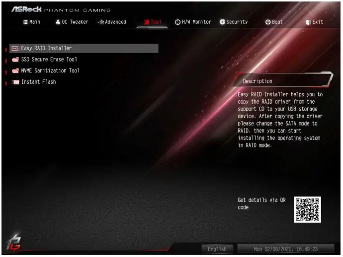 ASRocK Phantom Gaming User Manual - Tools