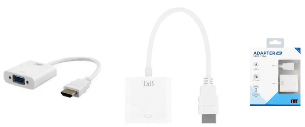 T nB HDMIVGA HDMI to VGA Adapter