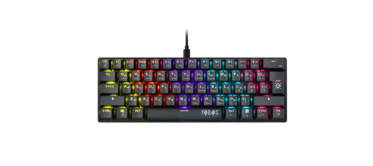 Defender Fobos Gk-011 Wireless Gaming Keyboard User Manual