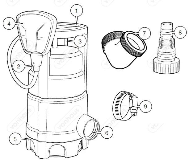 VonHaus-3500145-400W-Water-Drainage-Pump-02