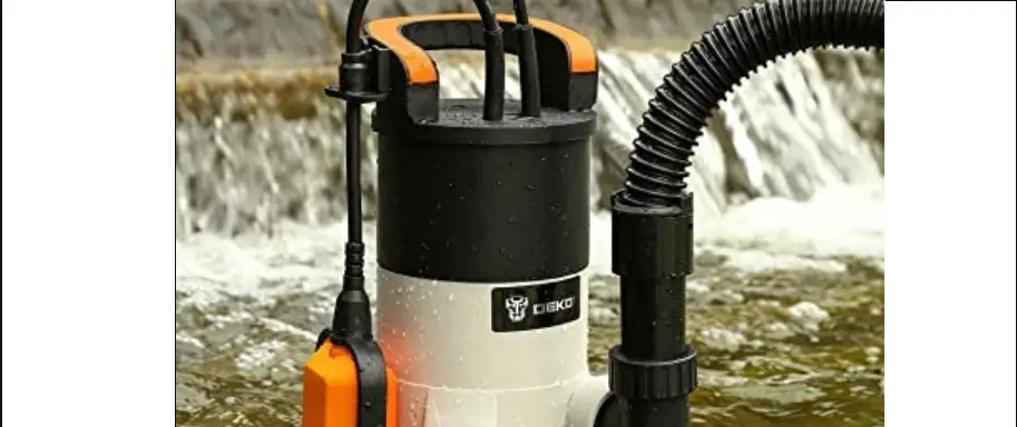 Vonhaus 3500145 400w Water Drainage Pump Instruction Manual