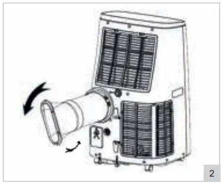 besTRON AAC14000WF Airmobile Portable Air Conditioner - fig 2