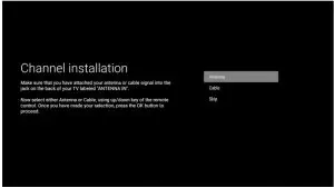 Channel installation